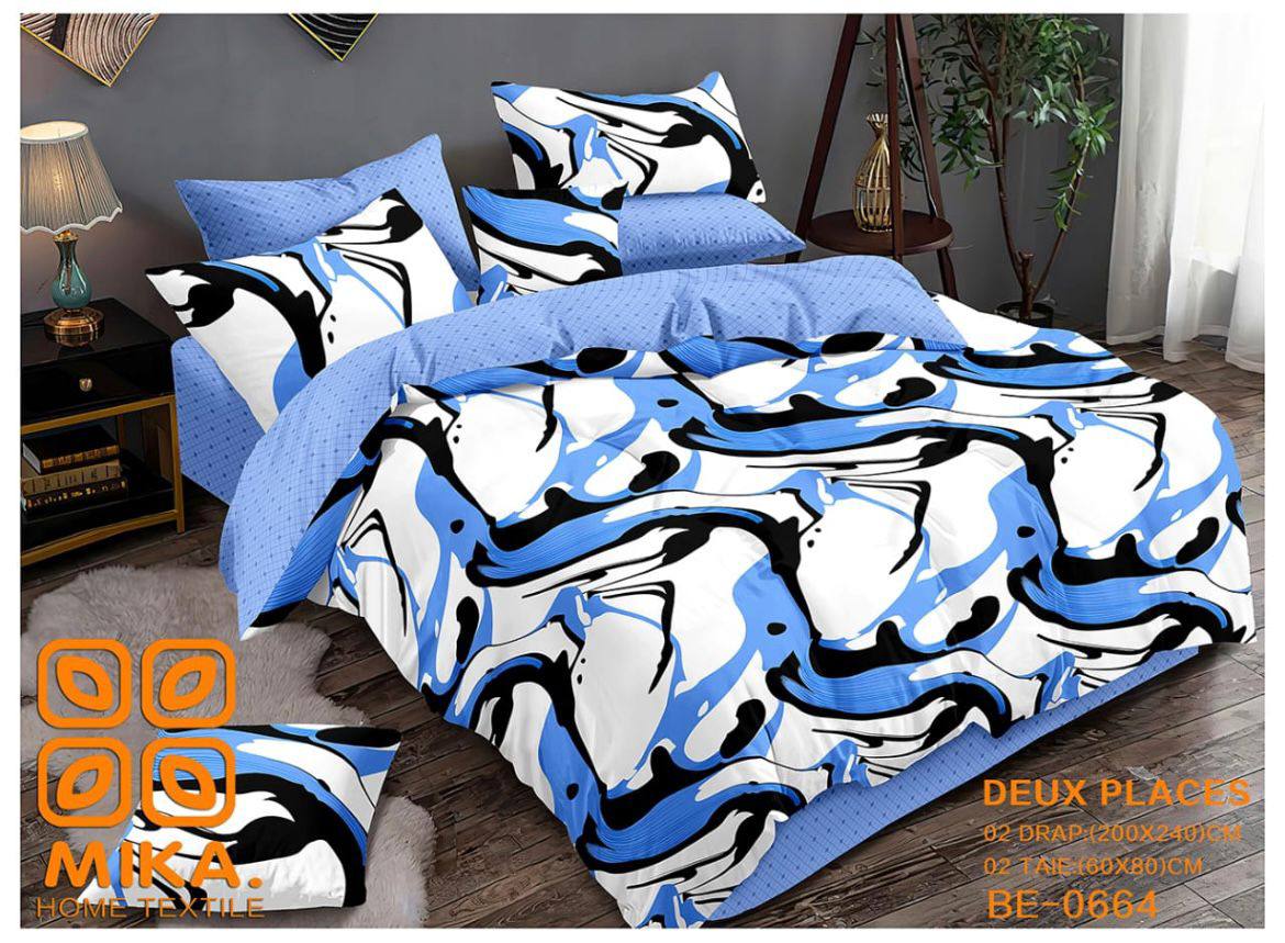 Draps + Taies (Option Rideau) – Livraison Gratuite