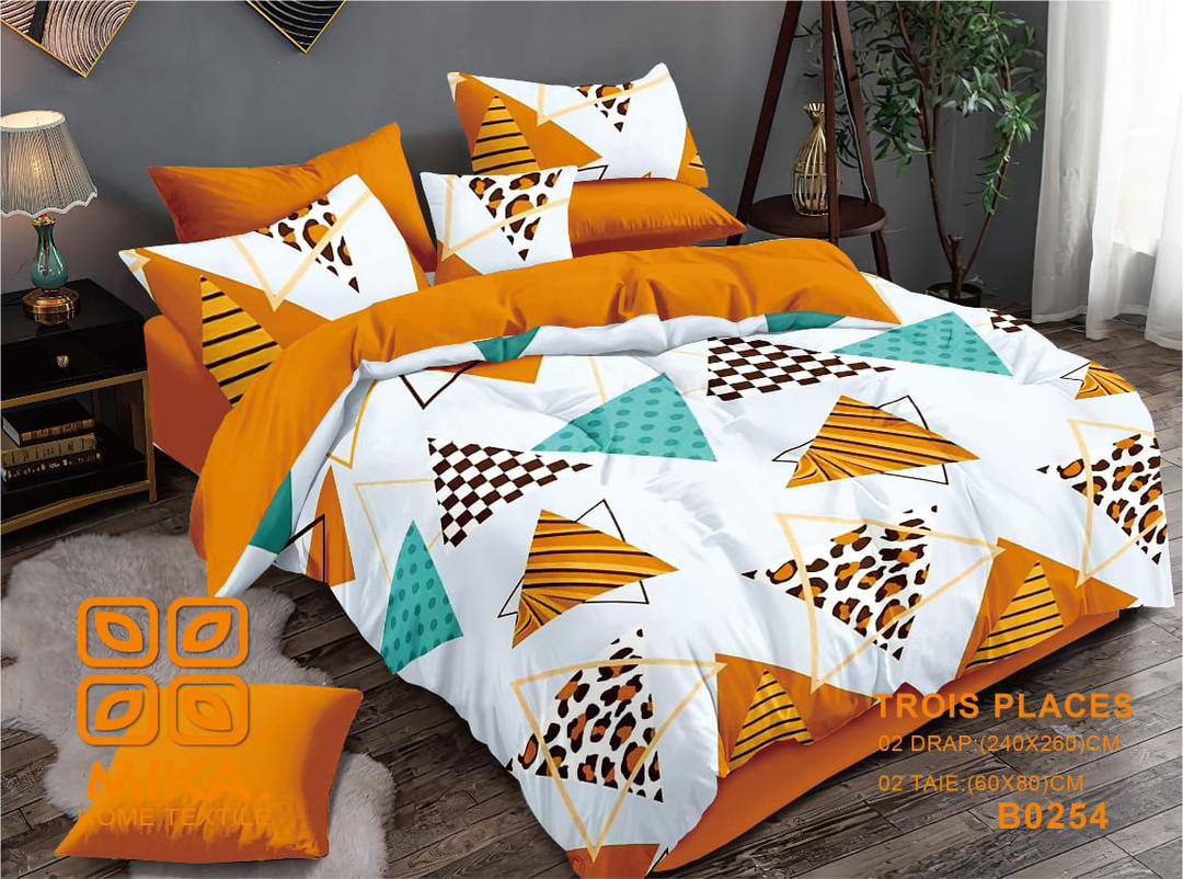 Draps + Taies (Option Rideau) – Livraison Gratuite