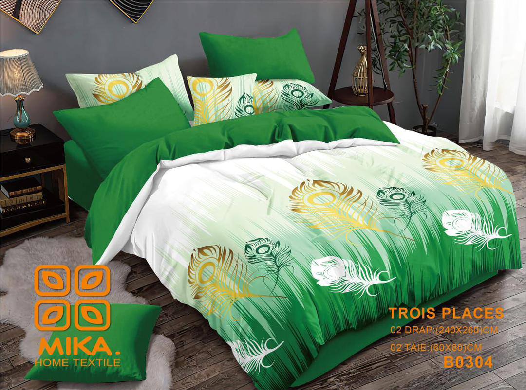 Draps + Taies (Option Rideau) – Livraison Gratuite