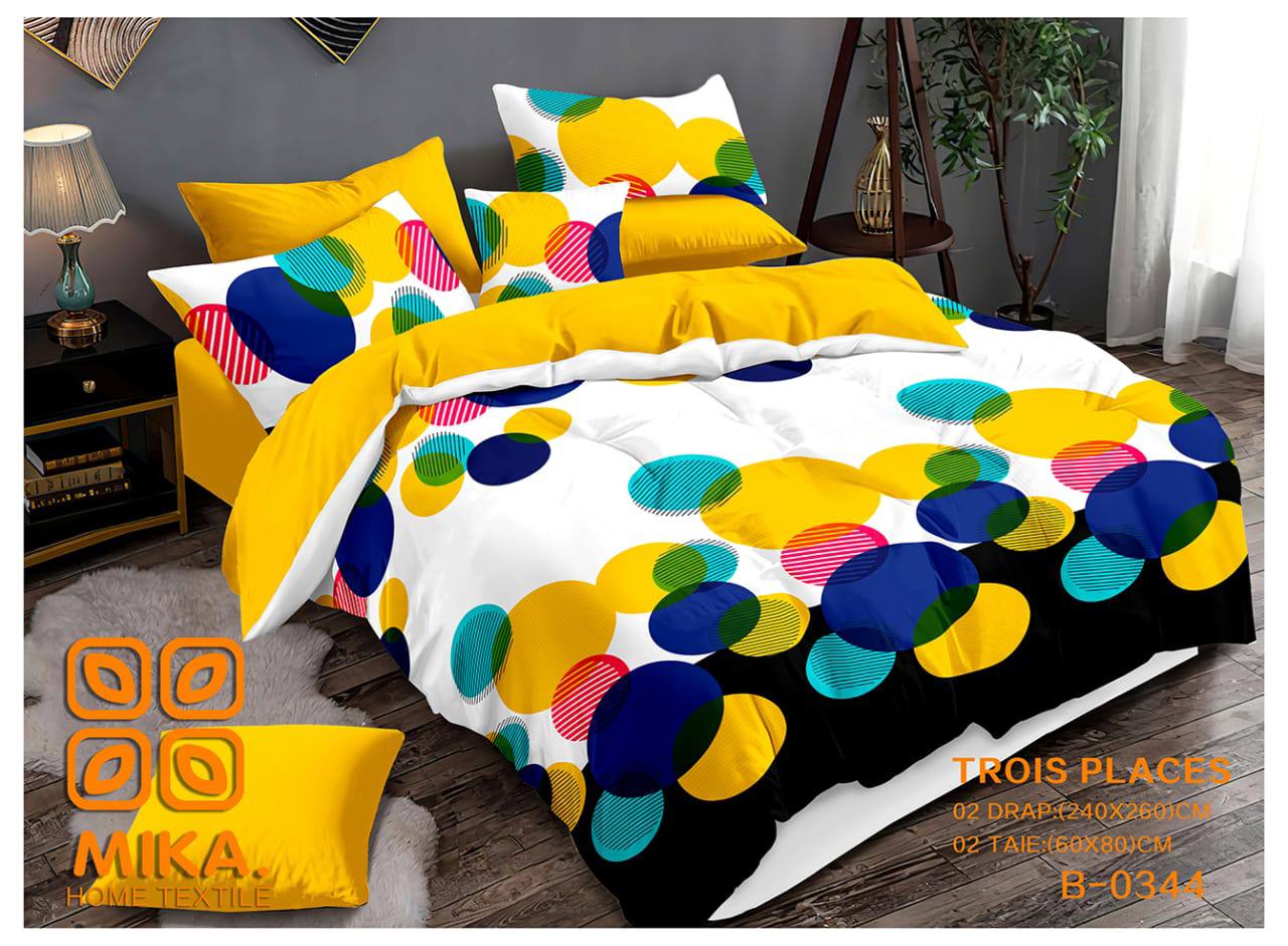 Draps + Taies (Option Rideau) – Livraison Gratuite