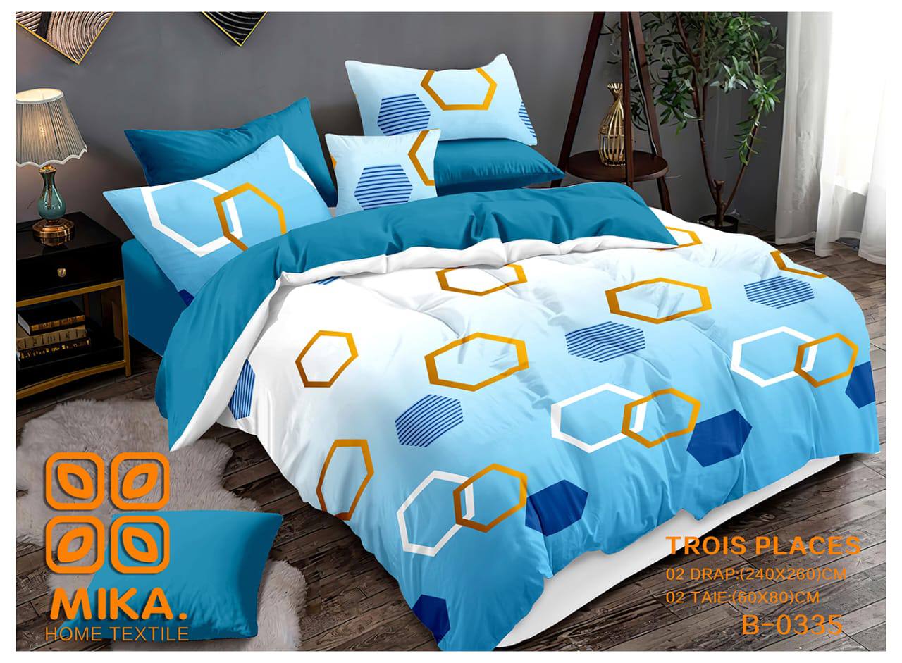 Draps + Taies (Option Rideau) – Livraison Gratuite