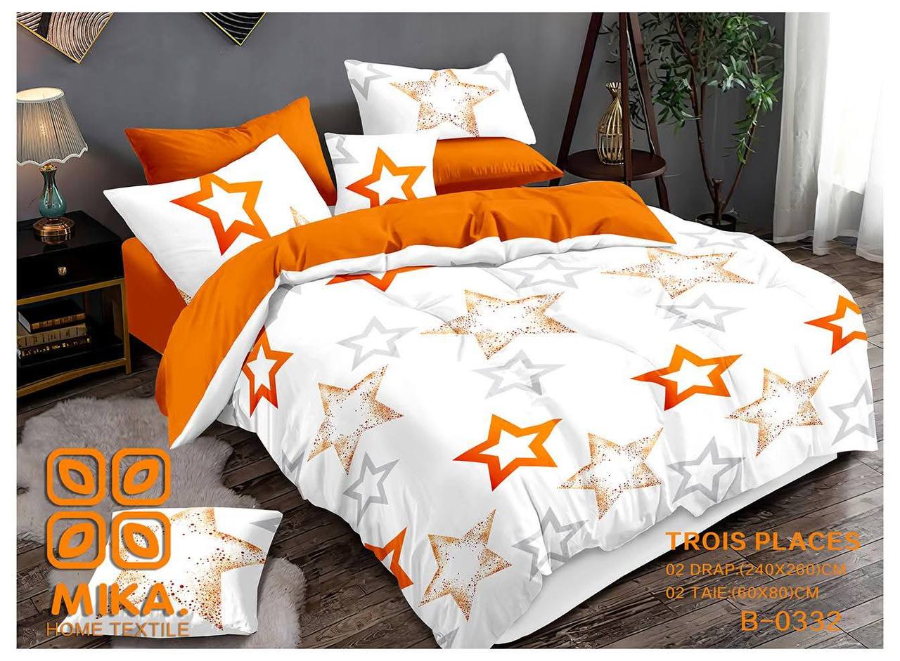 Draps + Taies (Option Rideau) – Livraison Gratuite