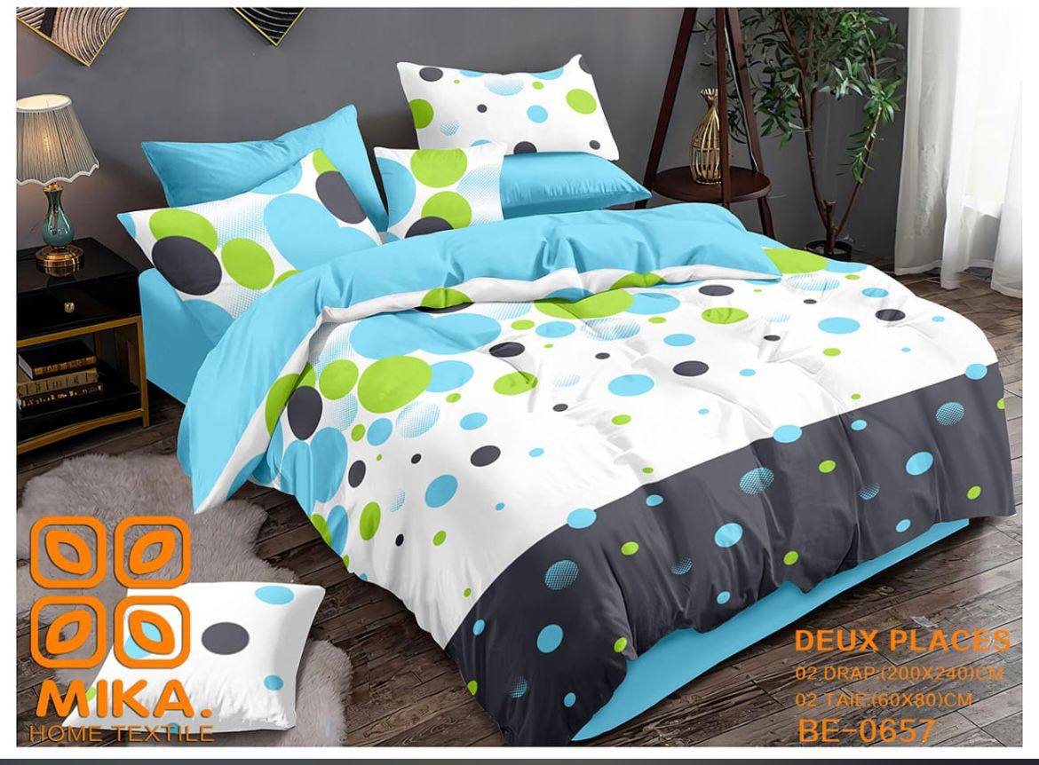 Draps + Taies (Option Rideau) – Livraison Gratuite