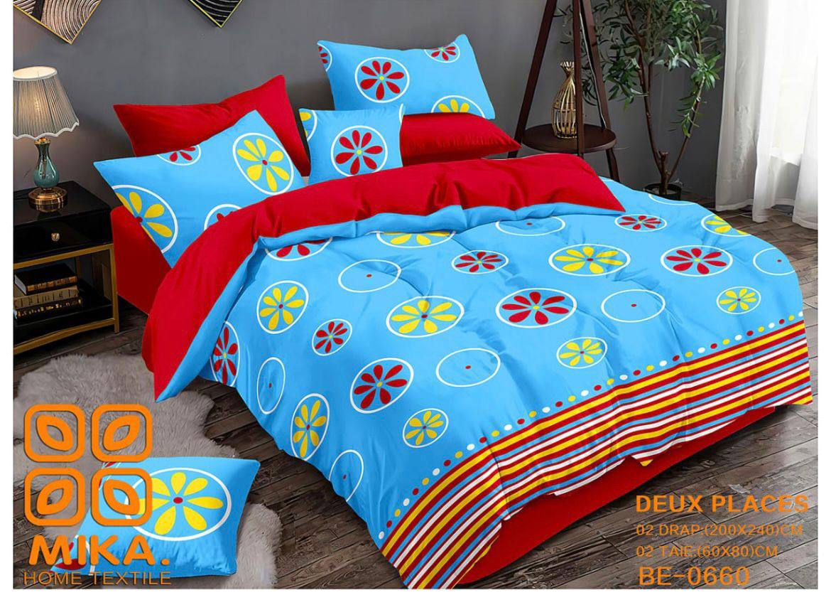 Draps + Taies (Option Rideau) – Livraison Gratuite