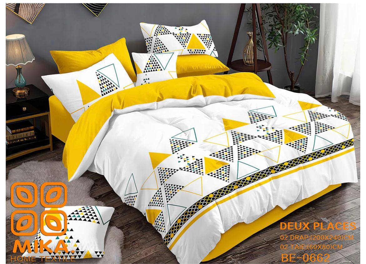 Draps + Taies (Option Rideau) – Livraison Gratuite