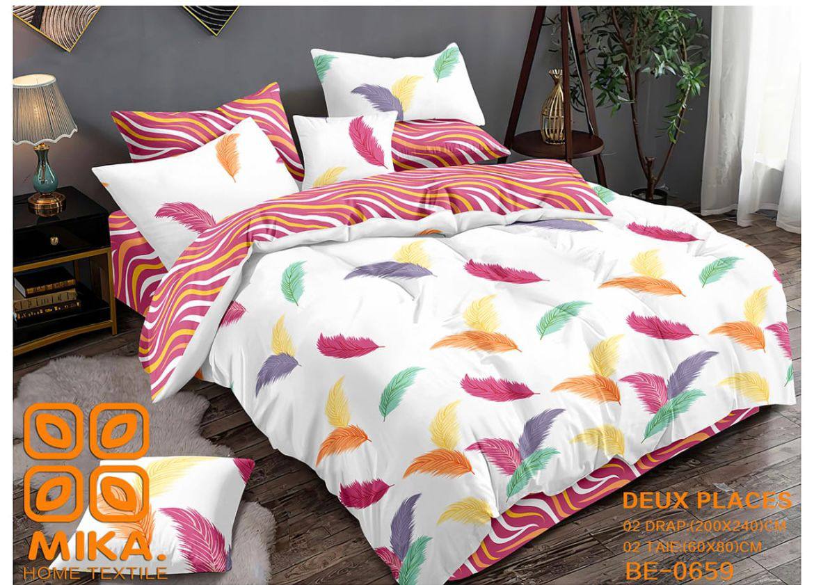 Draps + Taies (Option Rideau) – Livraison Gratuite